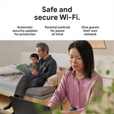 Google Nest WiFi Pro Wi-Fi 6E Reliable Home Wi-Fi System with Fast Speed and Whole Home Coverage Mesh Router. 2 Pack, Snow