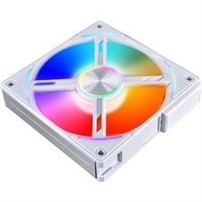 Lian Li UNI Fan AL120 RGB 120mm Daisy Chain UF-AL120-3W (White x 3)