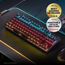 SteelSeries Apex Pro TKL (2023) - Tenkeyless ESports Wired Gaming Keyboard - OmniPoint Switches - US English.