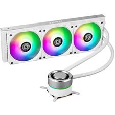 LIAN LI Galahad AIO 360 RGB White Closed Loop All-in-one Liquid CPU Cooler | 12th Gen Intel - LGA 1700 Supported GA-360A