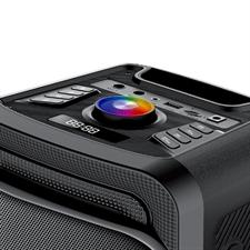 Audionic Solo X80 Portable Bluetooth Speaker – 80W Wireless Party Speaker with Deep Bass, RGB Lights, USB, FM Radio & Rechargeable Battery