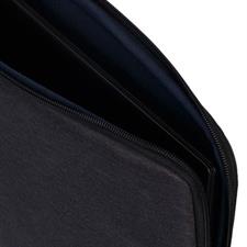 RIVACASE 7703 Suzuka ECO Laptop Sleeve 13.3-14" - Black, Recycled Material