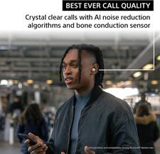 Sony WF-1000XM5 The Best Truly Wireless Bluetooth Noise Canceling Earbuds Headphones with Alexa Built in, Silver
