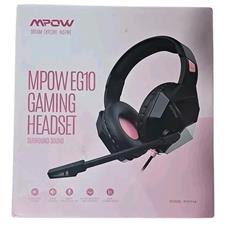 Mpow EG10 Gaming Headphone with Microphone (Black & Red)