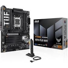 ASUS TUF Gaming X870-PLUS WiFi AMD AM5 X870 ATX Motherboard – DDR5, PCIe 5.0, 4x M.2, WiFi 7, 2.5Gb LAN, USB4 40Gbps