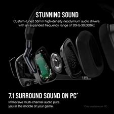 CORSAIR VOID RGB ELITE Wireless Premium Gaming Headset with 7.1 Surround Sound - Carbon