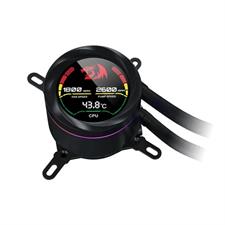 Redragon CCW-1017 360mm ARGB Liquid CPU Cooler Triple Fan AIO Cooler Digital Temperature Display 120mm PWM Fans Intel AMD Gaming PC Water Cooling
