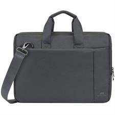 Rivacase 8231 Central Collection Laptop Bag 15.6" - Grey, Premium Business Bag