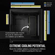 Corsair 5000D CORE AIRFLOW Mid-Tower ATX PC Case — Black CC-9011261-WW