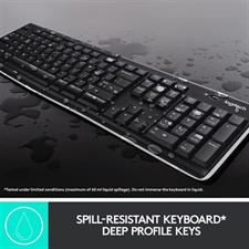 Logitech MK270R Wireless Keyboard And Mouse Combo | Black