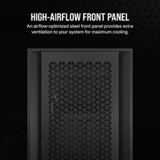Corsair 5000D CORE AIRFLOW Mid-Tower ATX PC Case — Black CC-9011261-WW