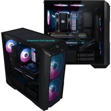 Cooler Master HAF 500 Mid-Tower Case Dual 200mm ARGB Fans Black