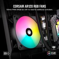 Corsair iCUE AR120 Digital RGB 120mm PWM Fan, Triple Pack CO-9050167-WW