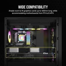 Corsair 5000D CORE AIRFLOW Mid-Tower ATX PC Case — Black CC-9011261-WW