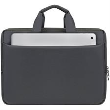 Rivacase 8231 Central Collection Laptop Bag 15.6" - Grey, Premium Business Bag