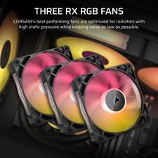 Corsair iCUE Link Titan 360 RX RGB AIO Liquid CPU Cooler - Black