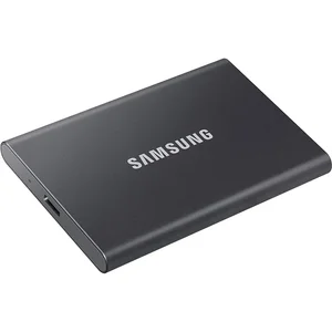 Samsung Portable SSD T7 2TB Gray MU-PC2T0T/WW – USB 3.2 Gen.2, Up to 1,050MB/s, Shock Resistant