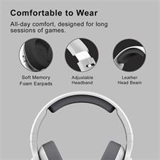 Bloody MR710 RGB Wireless Gaming Headset Grey Bluetooth 5.3 2.4GHz Triple Mode Gaming Headphones