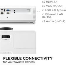 ViewSonic PA700X Projector – 4,500 Lumens, XGA Resolution, High-Brightness Display