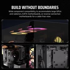 CORSAIR 3500X ARGB Mid-Tower PC Case - BLACK