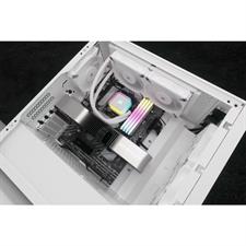 CORSAIR iCUE H100i RGB ELITE Liquid CPU Cooler - White