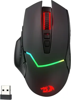 Redragon M690 Pro MIRAGE Pro Wireless RGB Gaming Mouse 8000 DPI Programmable Gamer Mouse