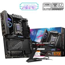 MSI MPG X870E Carbon WiFi AMD AM5 DDR5 ATX Motherboard - PCIe 5.0, WiFi 7, Premium VRM, Ryzen 9000 Ready