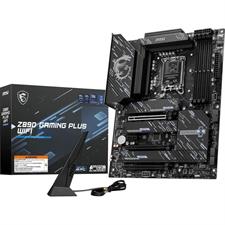 MSI Z890 Gaming Plus WiFi Motherboard – LGA1851, DDR5, PCIe 5.0, WiFi 7, ATX Gaming Board