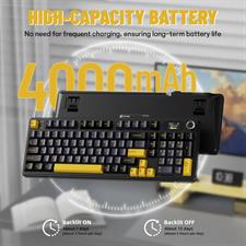 Attack Shark X98 Pro Wireless Mechanical Keyboard – 98% Layout, Hot-Swappable, Multi-Device Connectivity, Star Black