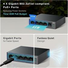 TP-Link LS105GP | 5-Port Gigabit Desktop Switch
