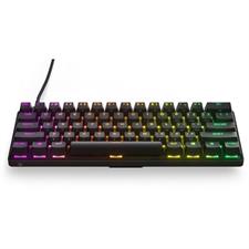 SteelSeries Apex Pro Mini Tournament-Ready Gaming Keyboard in 60% Form Factor - OmniPoint 2.0 Adjustable Switches - US English