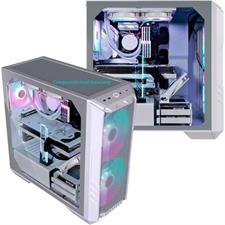 Cooler Master HAF 500 Mid-Tower Case Dual 200mm ARGB Fans White