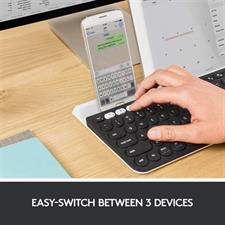 Logitech K780 Multi-Device Wireless Keyboard | White Qwerty