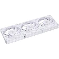 Lian Li UNI Fan P28 120mm Daisy-Chain PWM Case Fan with Controller | White - UF-P28120-3W, 3-Pack | Noise-Optimized | Performance-Oriented Fan