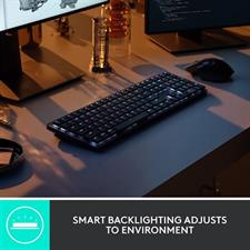 Logitech MX MECHANICAL Wireless Illuminated Performance Keyboard - Graphite US International - Click.