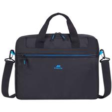 RIVACASE 8027 Regent Collection Laptop Bag 14" - Black Multifunctional Bag
