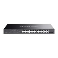 TP-Link TL-SL2428P JetStream 24-Port Gigabit + 24-Port 10/100Mbps Smart Switch with 24-Port PoE+