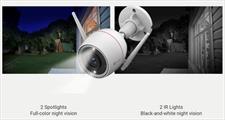EZVIZ H3C 2K+ 4MP Outdoor WiFi Smart Home Camera - Color Night Vision CCTV