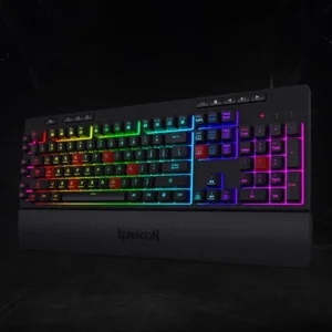 Redragon K512 SHIVA RGB Backlit Membrane Gaming Keyboard - Black