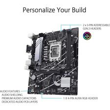 ASUS PRIME B760M-K mATX Motherboard – LGA1700, DDR5, Intel B760 Chipset, PCIe 4.0, 12th/13th/14th Gen Intel Support