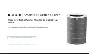 Xiaomi Smart Air Purifier 4 Lite Filter, Air Purifier Filter, PM2.5 and Pollen Filtration, Pet Hair Filtration, Odour Elimination, M17-FLP-GL
