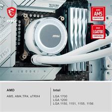 MSI MAG CORELIQUID E360 | AIO Liquid Cooler White