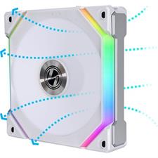 Lian Li Uni Fan SL120 V2 RGB Reverse Blade Daisy-Chain Fan - White - UF-RSL120V2-1W | x1 120mm