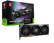 MSI GeForce RTX 4070 GAMING X SLIM 12GB Graphics Card