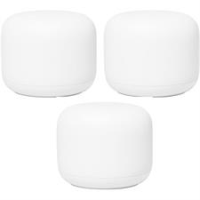 Google Nest WiFi Router 3 Pack (2nd Generation) - AC2200 - Mesh