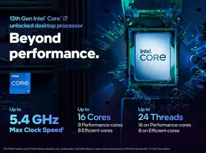 Intel Core i7-13700K Tray Desktop Processor – 16 Cores (8P + 8E) 24 Threads Up To 5.4GHz | Unlocked 13th Gen LGA 1700 Gaming CPU