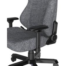 DXRacer Tank Series Gaming Chair Black/Grey – XXL Heavy-Duty Ergonomic Gaming Chair for Big & Tall Users with Magnetic Lumbar Support