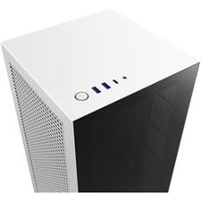 NZXT H1 15.6L Mini-ITX Case with 650W Gold PSU and 140mm AIO Cooler White