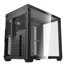 DarkFlash Aigo Tempered Glass C285 ATX Gaming Casing - Black