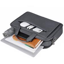 DUKES DTL-985 Top Load Laptop Shoulder Bag - Black | Fits 11"-17" Laptops
